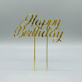 Mirrored acrylic Cake Toppers