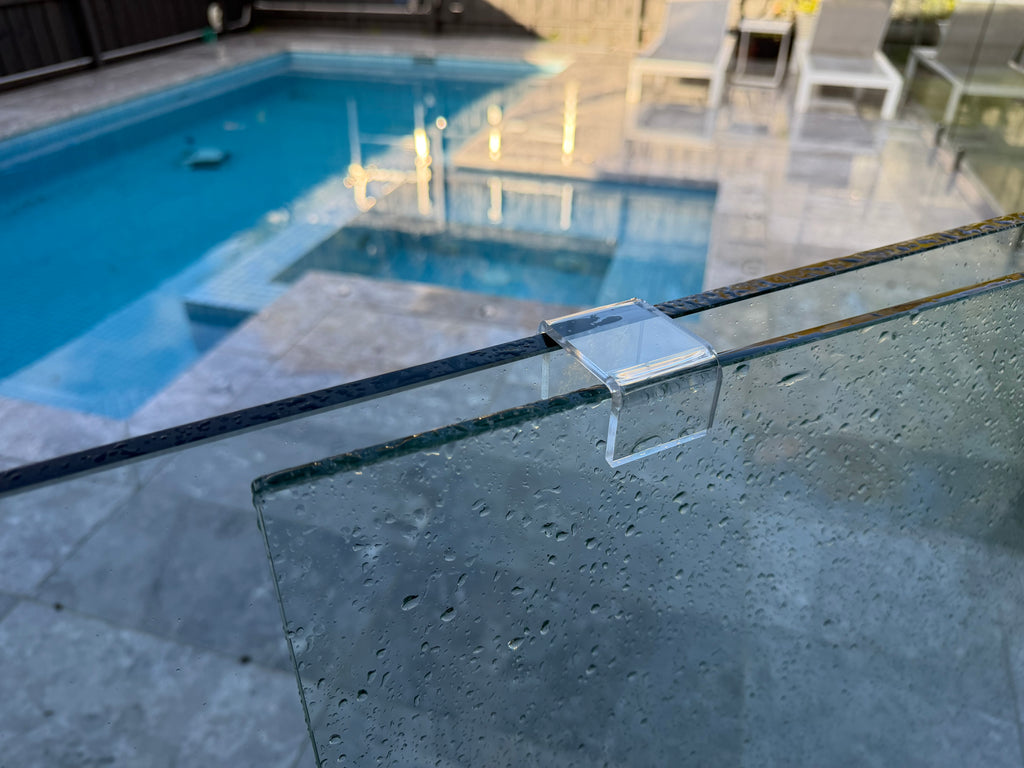 Acrylic Pool Gate Holder