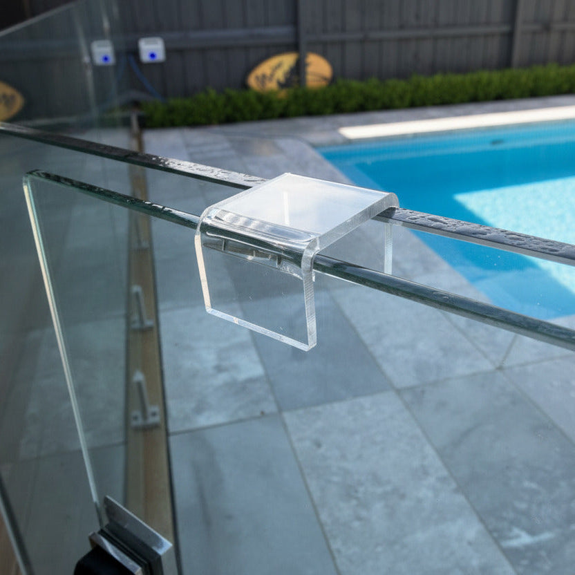 Acrylic Pool Gate Holder