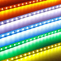 Coloured S Shape 2835 SMD LED Strip 120LED/m 6mm Width