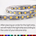 CW/NW/WW S Shape 2835 SMD LED Strip 120LED/m 6mm Width