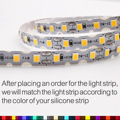 CW/NW/WW S Shape 2835 SMD LED Strip 120LED/m 6mm Width